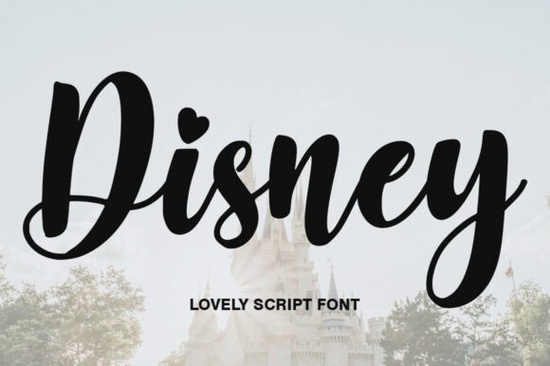 Disney Font